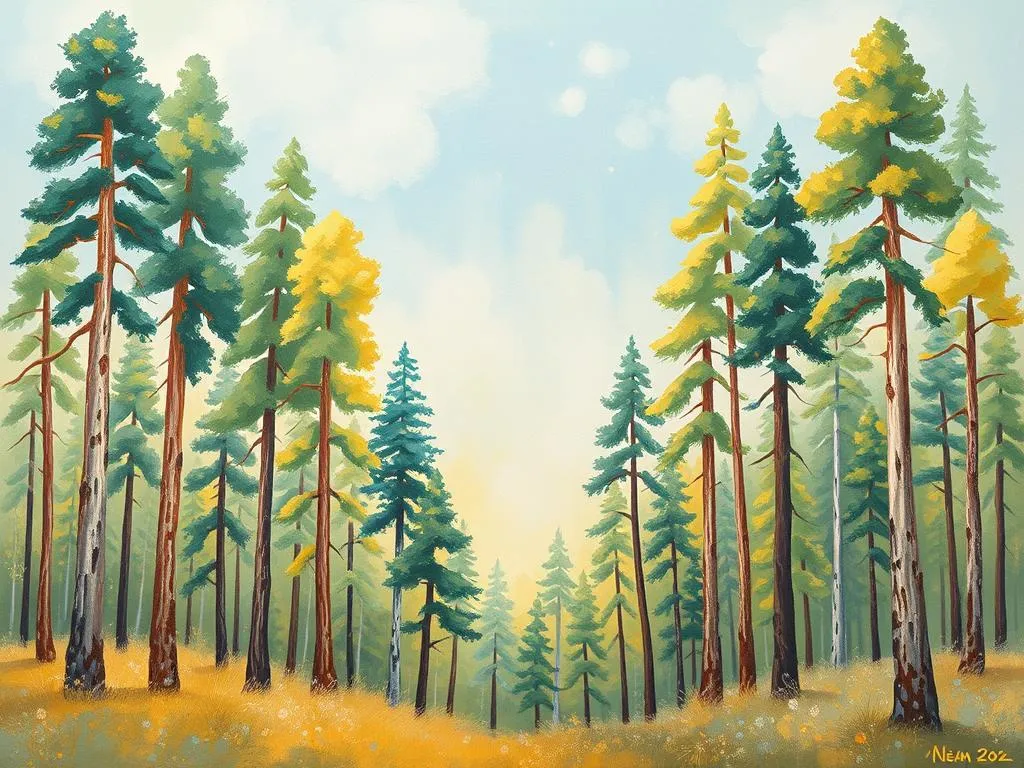 tall trees dream symbolism interpretation
