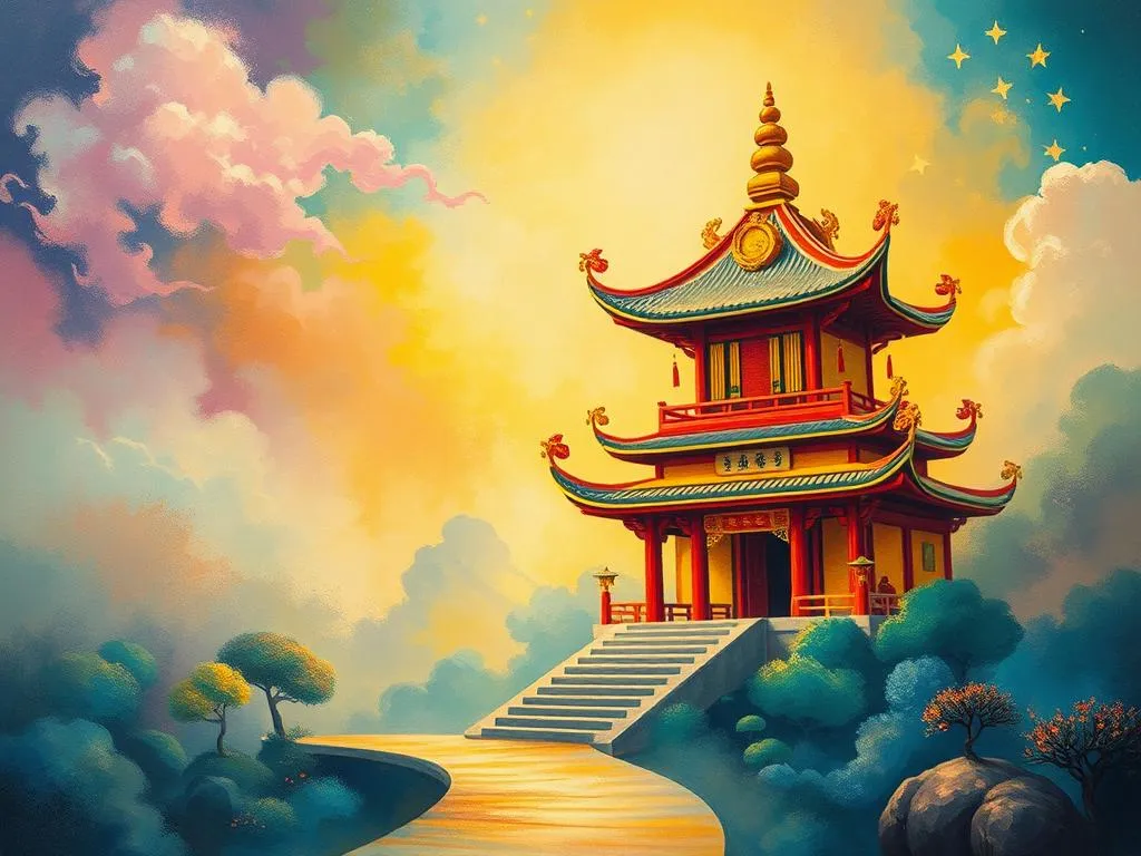 taoist temple dreams spiritual symbolic meaning