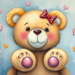 teddy bear with baby pins dream meaning