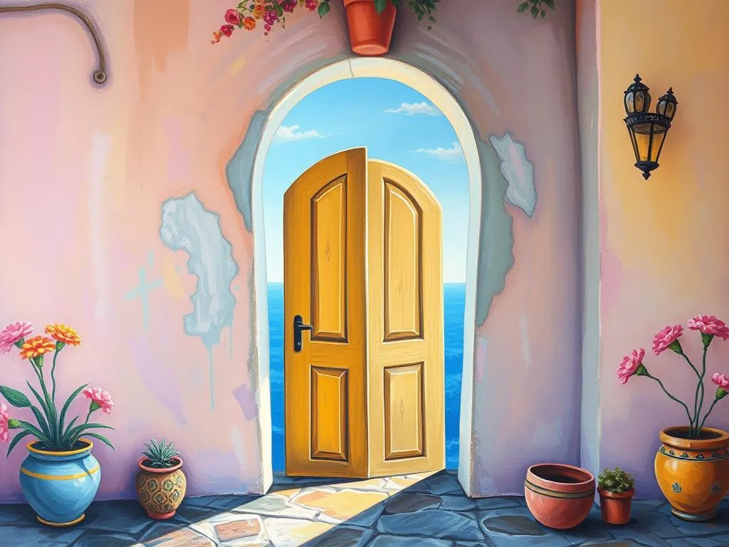 terrace door dream meaning