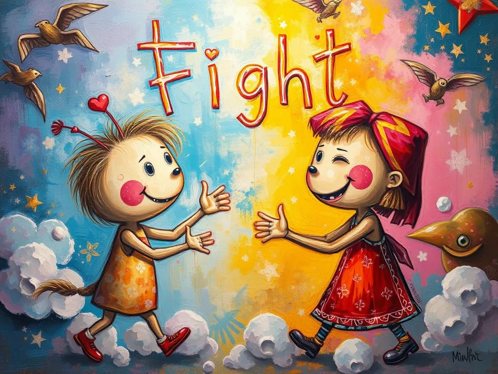 text fight in dream meaning and interpretation