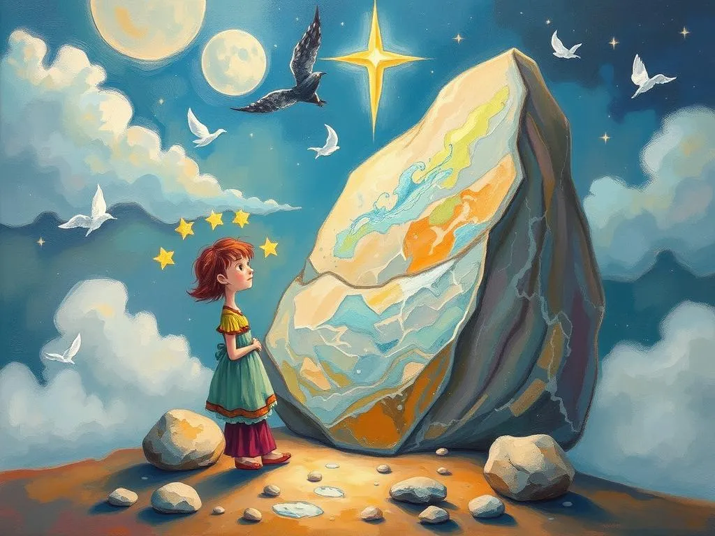 the divine stone an interpretation