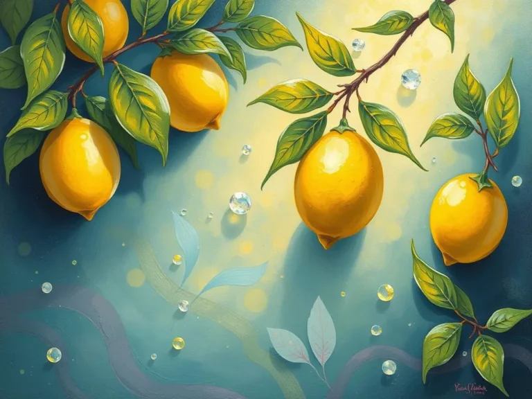 The Hidden Meaning of Dreams About Lemons