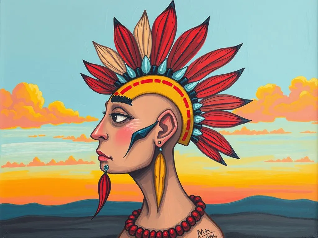 the mohawk a symbol of strength and resilience in dreams
