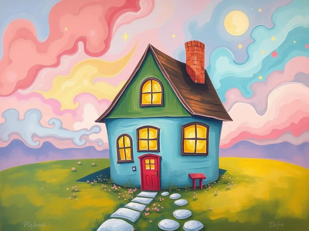 tilting house dream meaning