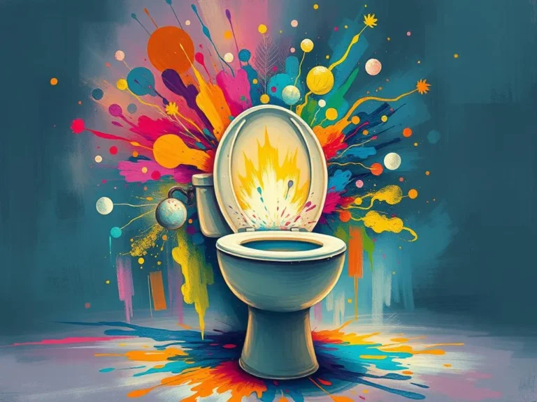 Toilet Explosion Dream Meaning