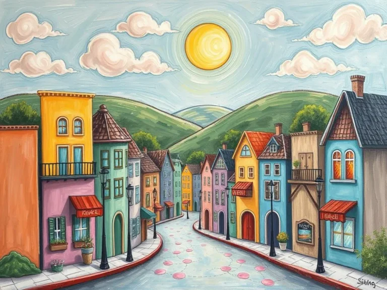 Town Area Dream Symbol