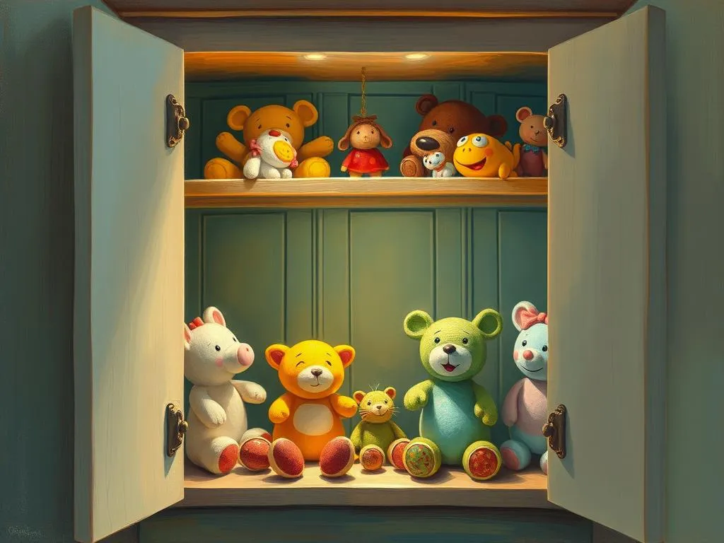 toys in the cabinet dream symbolism