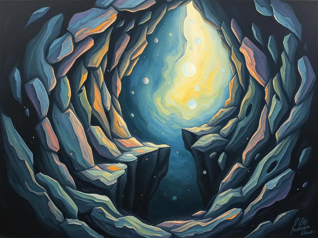 trapped between the abyss unraveling enigma black walls dreams