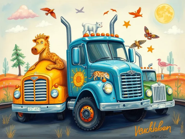 Trucks With Animals Dream Symbols