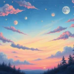 twilight sky in dreams