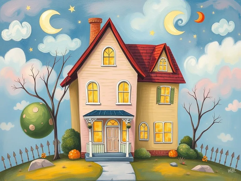 two story house dreams