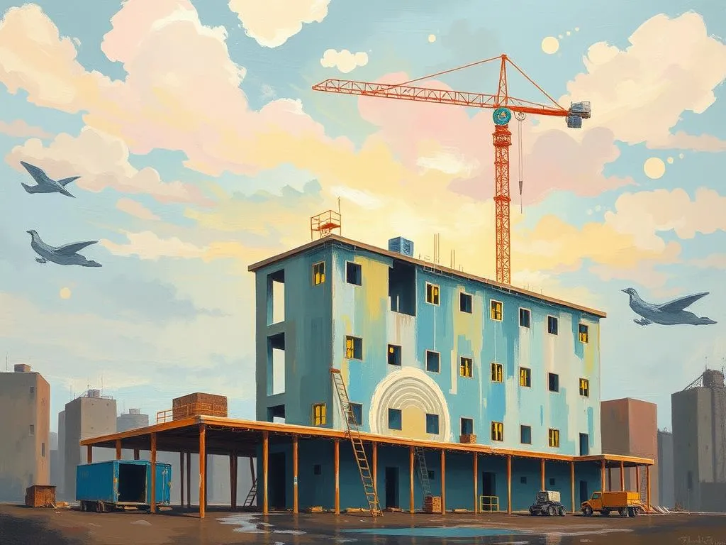 under construction building dream meaning