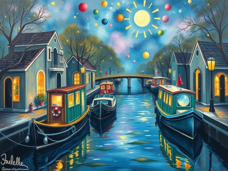 Unlocking Mysteries Dream Symbols Significance Canal Boats