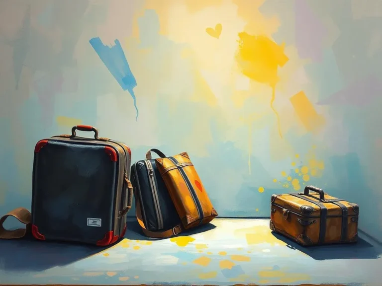 Unpacking Symbolism: Empty Black Travel Bags in Dreams