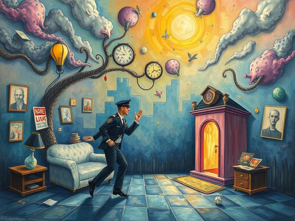 unraveling the symbolism of dreams about escaping the police