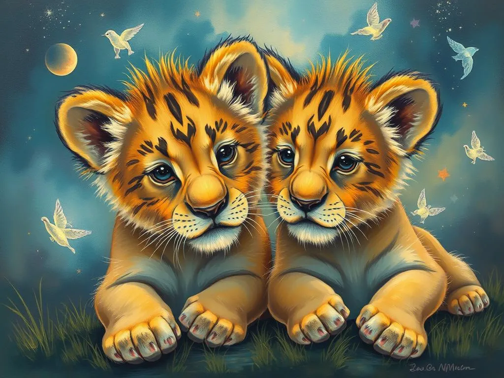 unseen power meaning lion cubs dreams