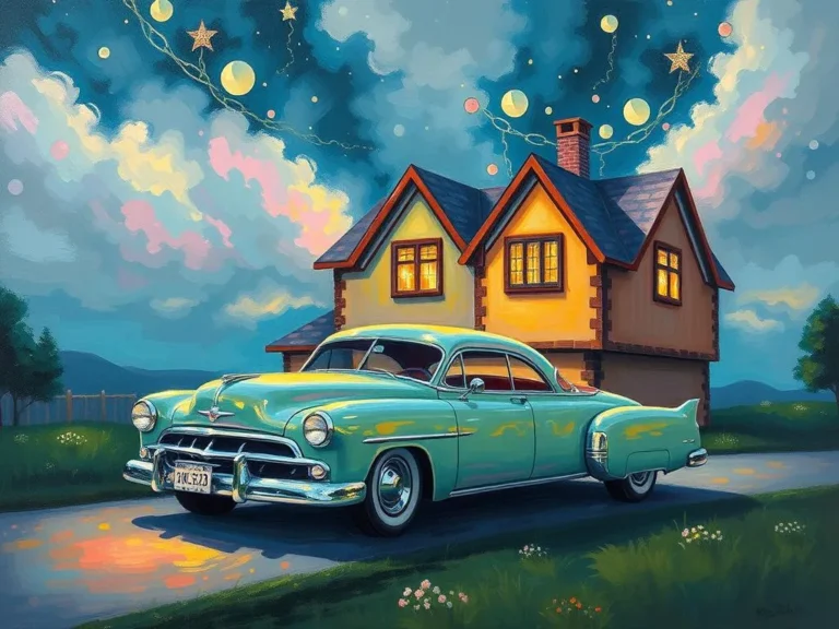 Unveiling Dream Meanings: Nice Car, Big House