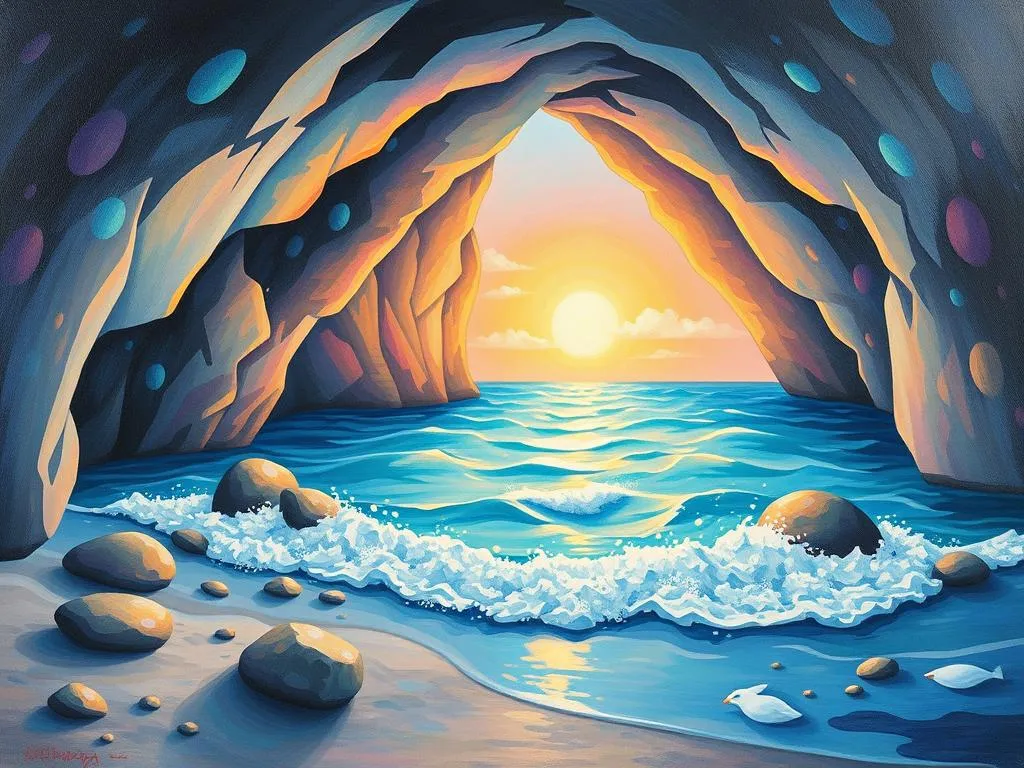 unveiling hidden meaning dream symbol beach caves