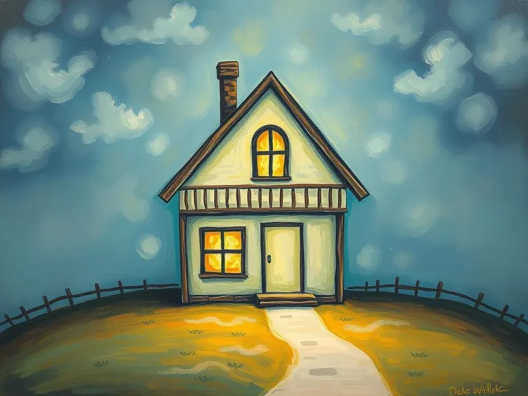 Unveiling Meaning Dream Symbol Empty Dimly lit House