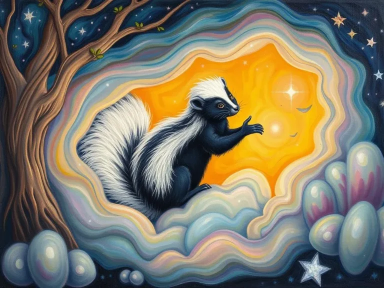 Unveiling Meaning Skunk Dreams Journey Symbolism