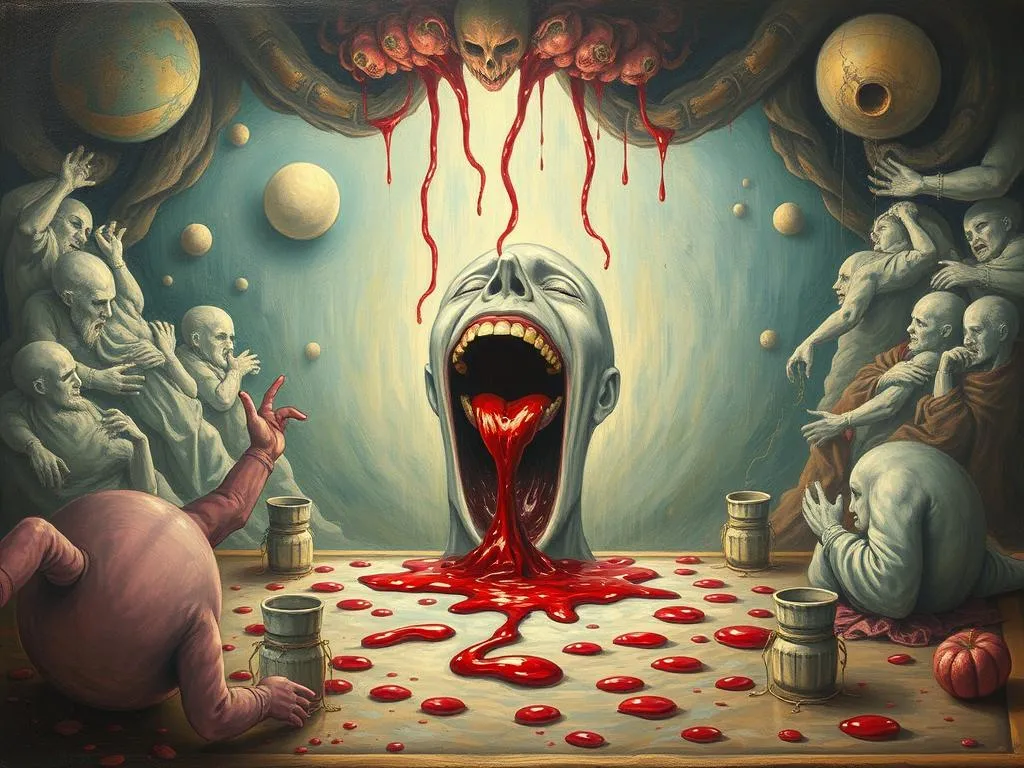 unveiling the enigma dream symbolism of vomiting blood