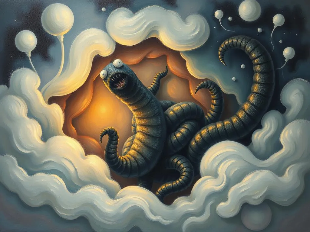 unveiling the enigma of black worms in dreams
