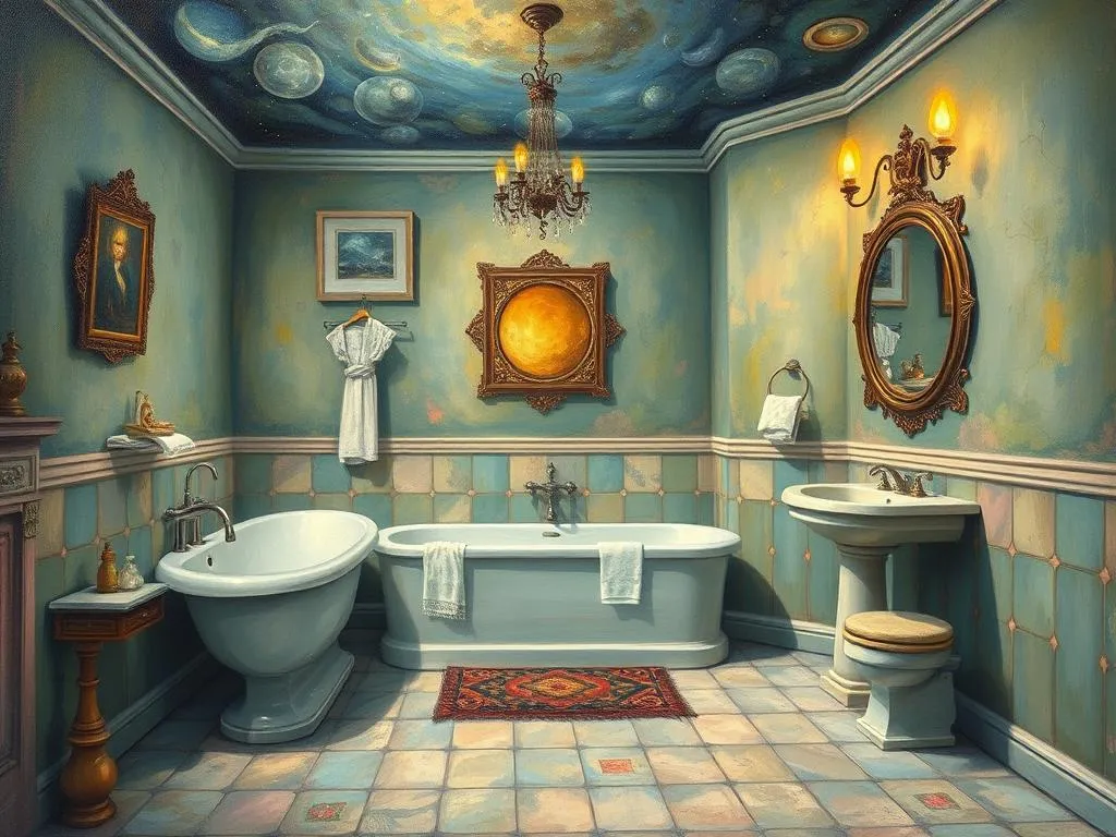 unveiling the secrets dream symbolism of a large old bathroom