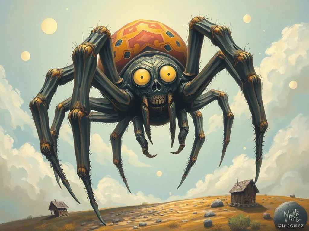 unveiling the symbolism of giant spider monsters in dreams