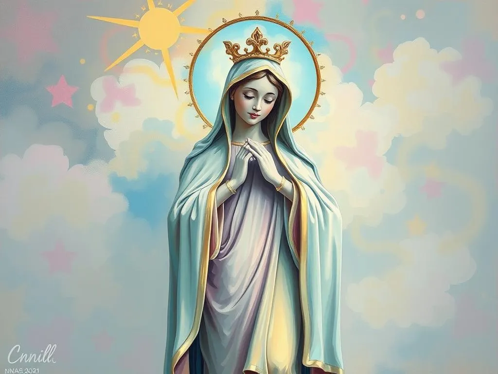 virgin mary statue dream symbol interpretation