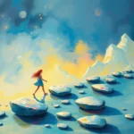 walking on floating stones dream symbolism