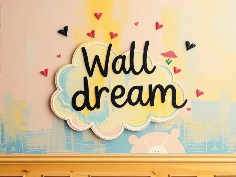 Wall Dream Symbol