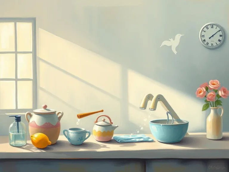 Washing Dishes in Dreams: A Reflection of the Mind’s Clarity