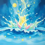 water splash dream symbolism