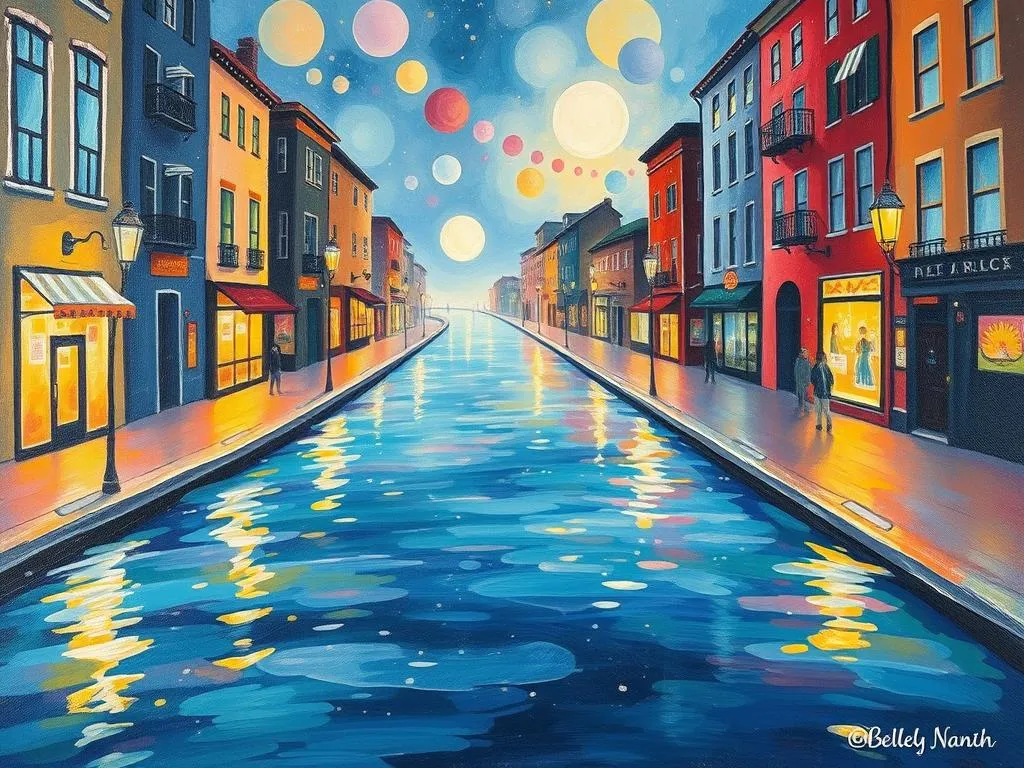 water surrounding the streets dream symbol