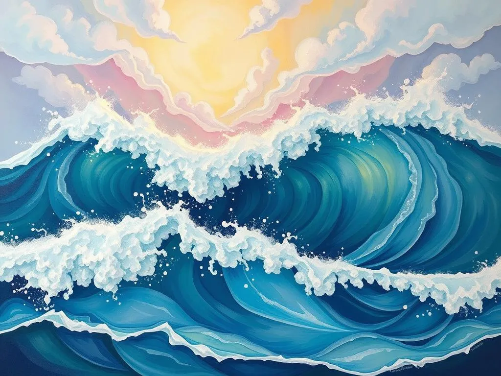 waves crashing in dreams meaning