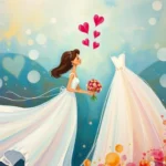 wedding dresses dream meaning