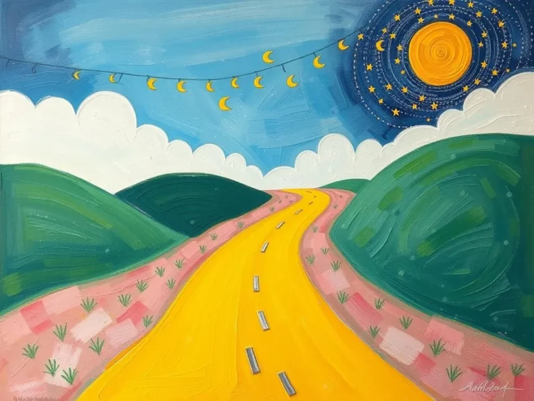 What are the Hidden Implications of Dreaming About a Yellow Road