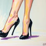what do black heels mean in my dream