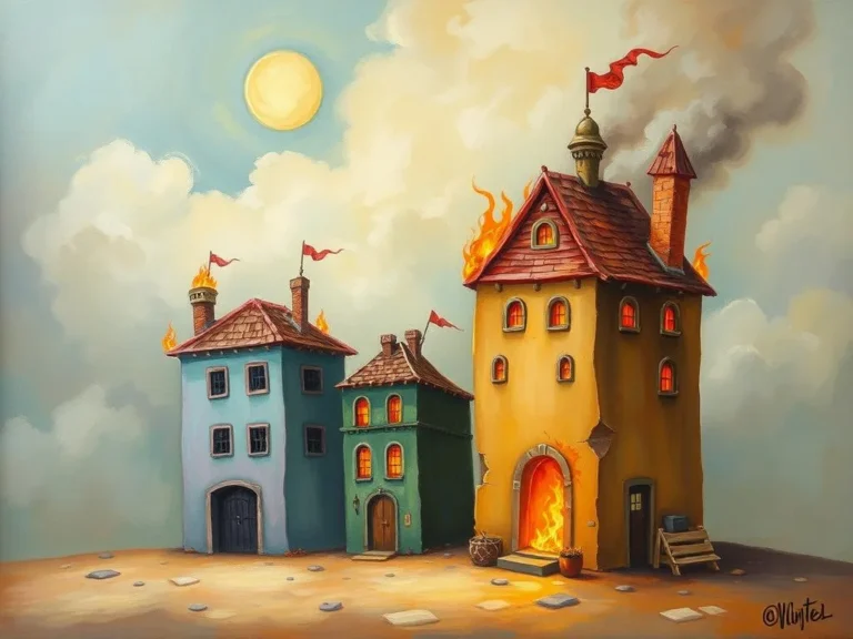 What do Dreams About Burning Buildings Mean