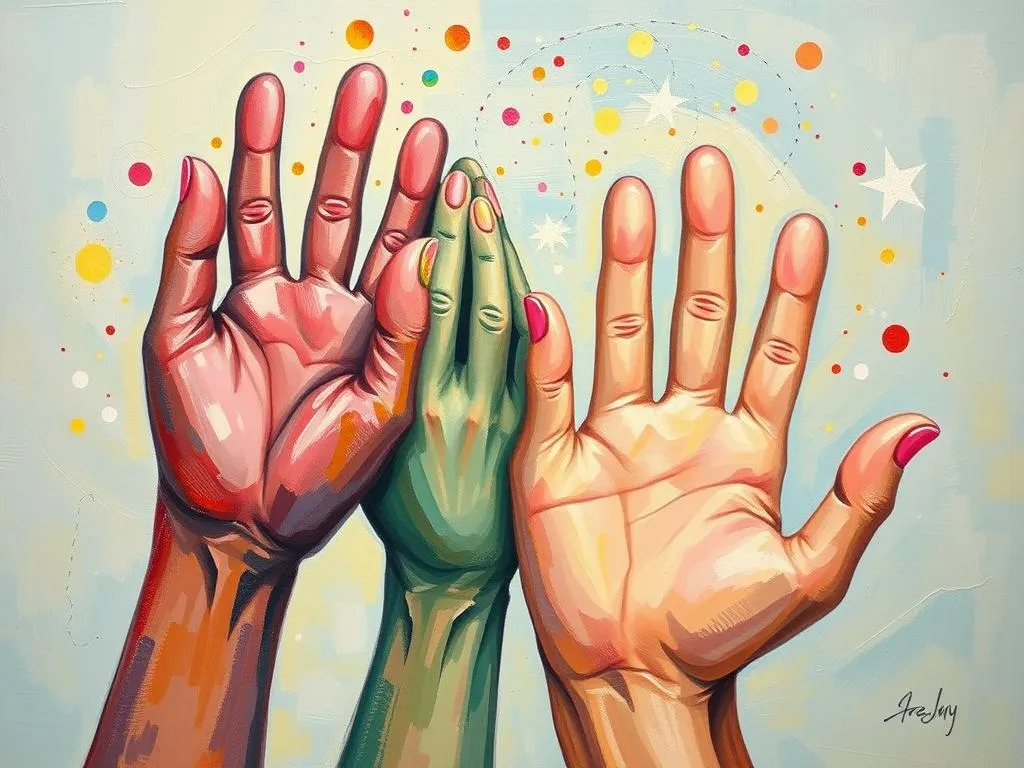 what do dreams about many hands mean