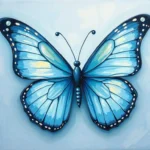 what does a dream about a blue butterfly mean