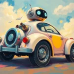 what does a robot car in your dream mean