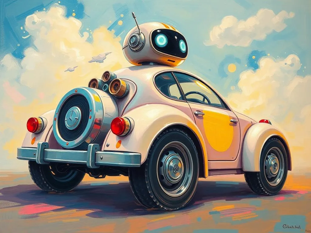 what does a robot car in your dream mean