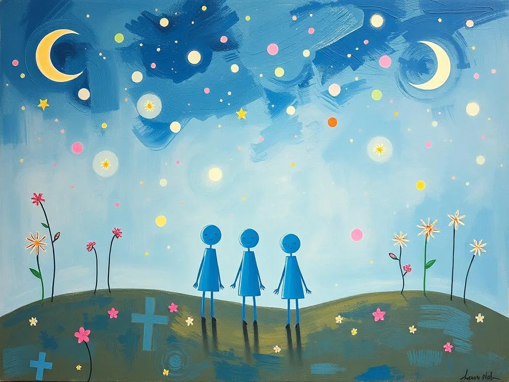 what does dreaming of blue figures mean