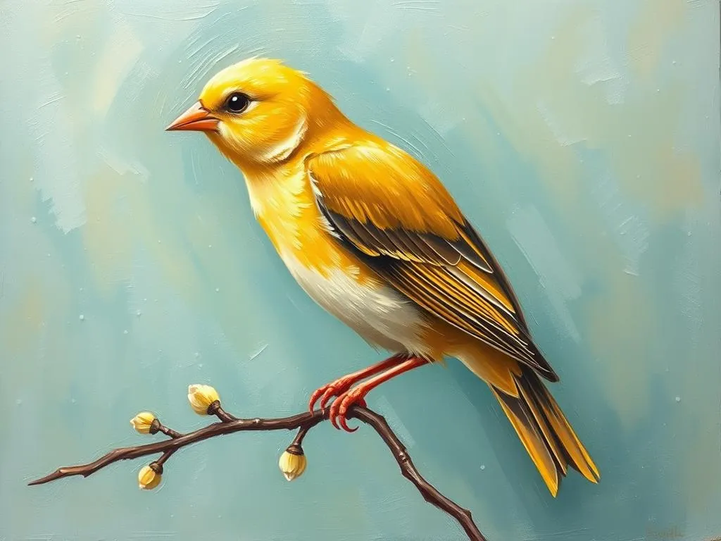 what does it mean when you dream about a golden finch