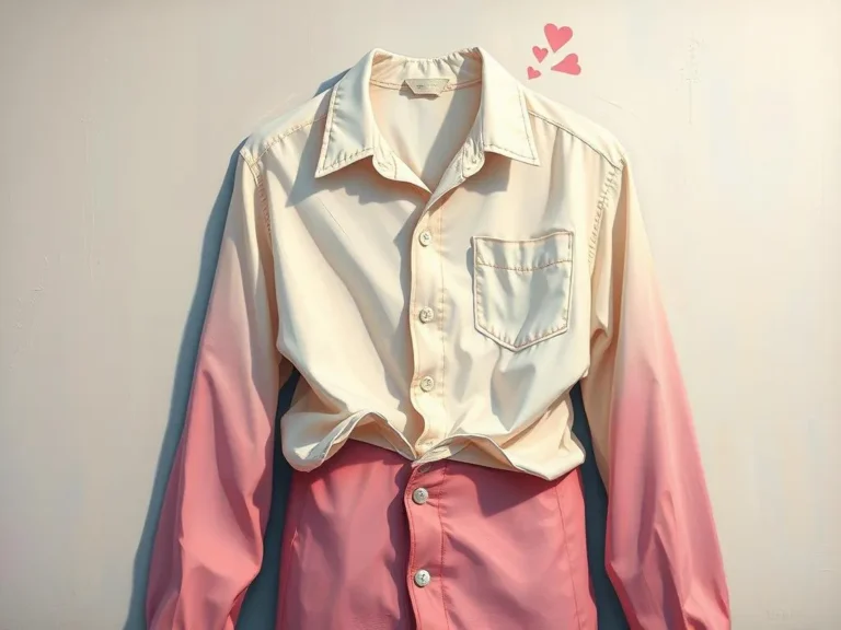 What Does it Mean When You Dream About a White and Pink Shirt?