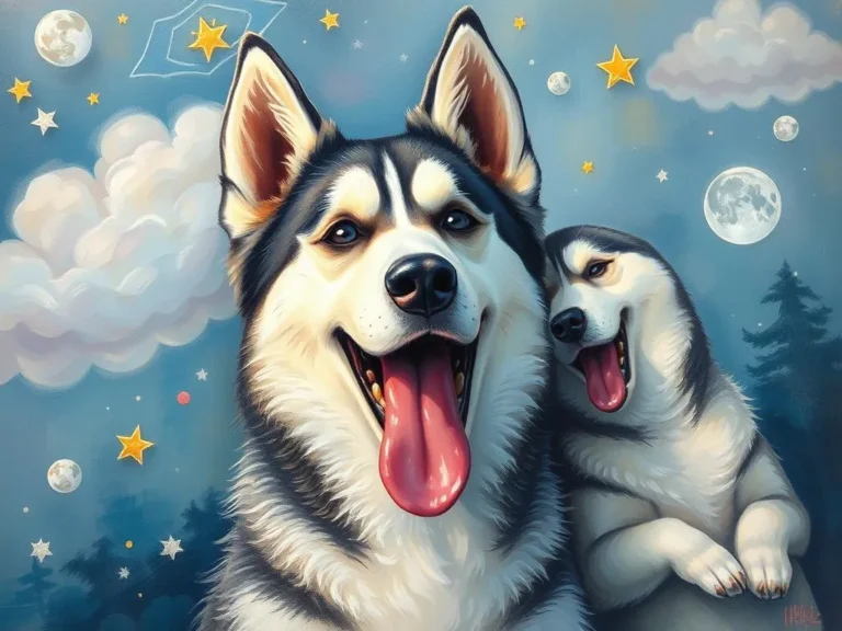 What Huskies Try to Tell You in Your Dreams