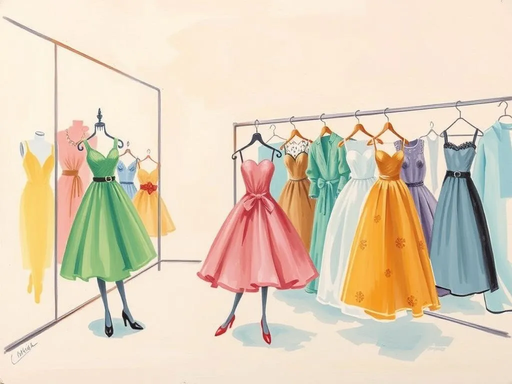 what is the meaning when you dream about shopping in a dress shop