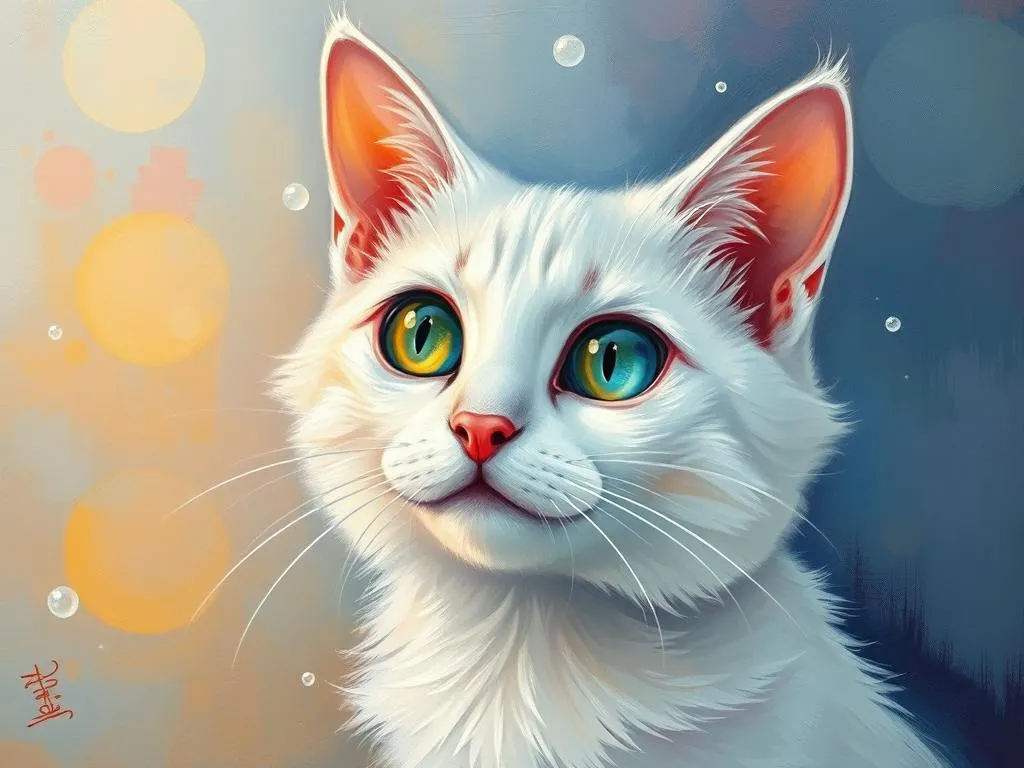 white cat dream meaning